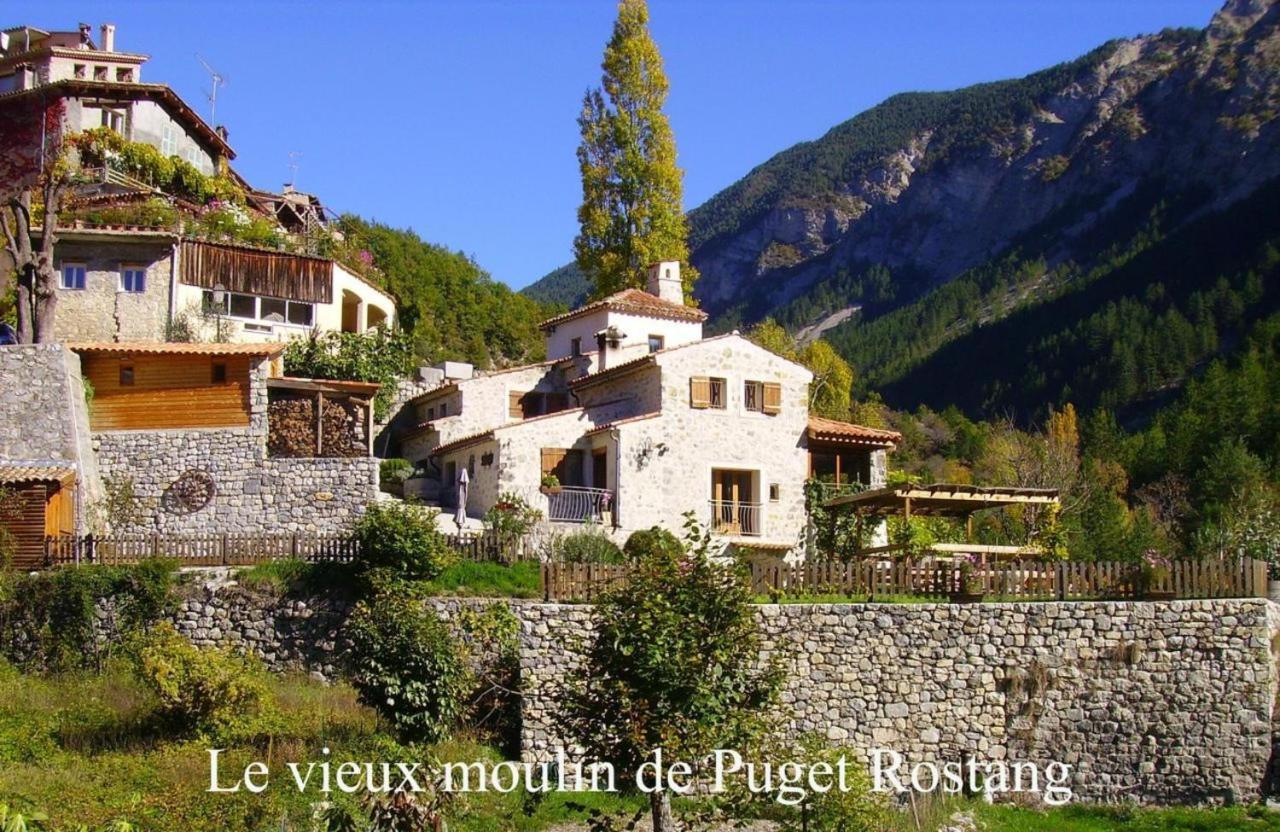 Auberge Du Riou Puget-Rostang Kültér fotó